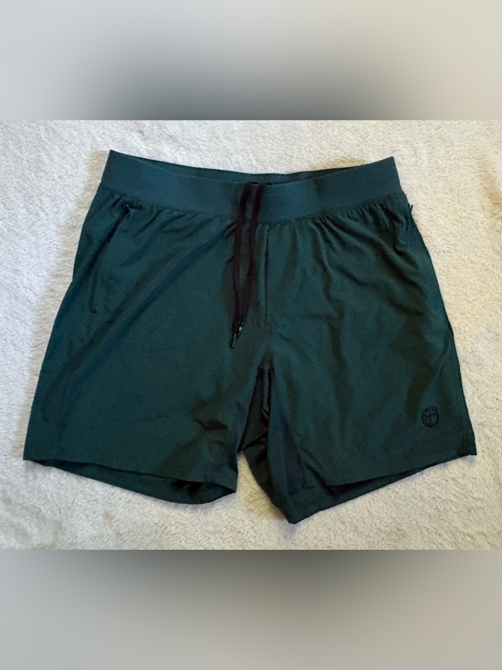Men’s Born Primitive Athletic Compression Shorts Large 32” Green Workout Gym